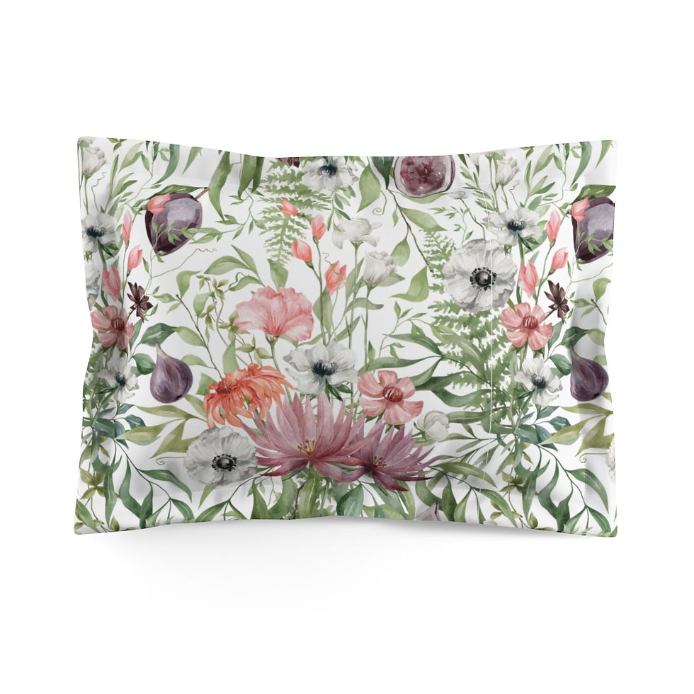 Thumbnail: Secret Garden Microfiber Pillow Sham