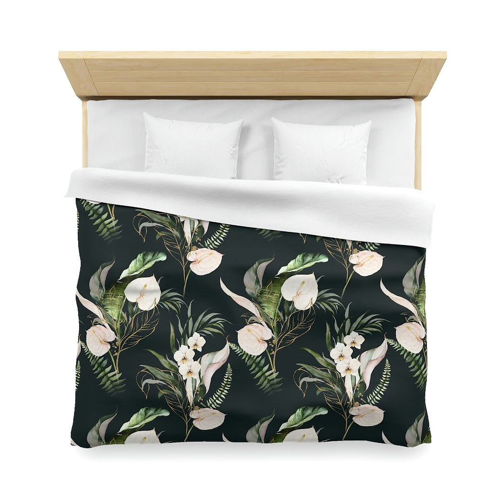 Thumbnail: Tropical Paradise 2 Microfiber Duvet Cover