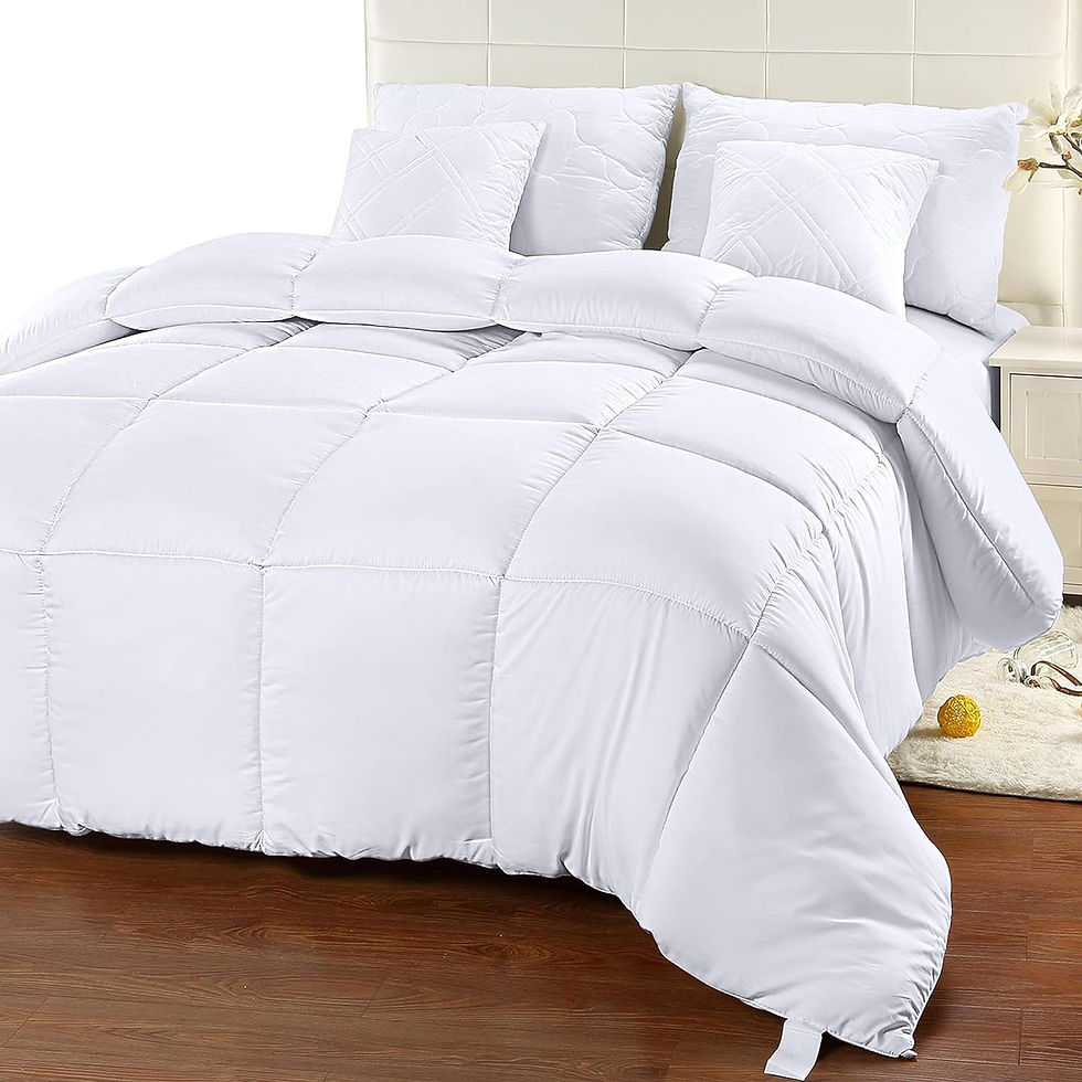 Thumbnail: Utopia Bedding Comforter Duvet Insert - Quilted Comforter with Corner Tabs - Bo