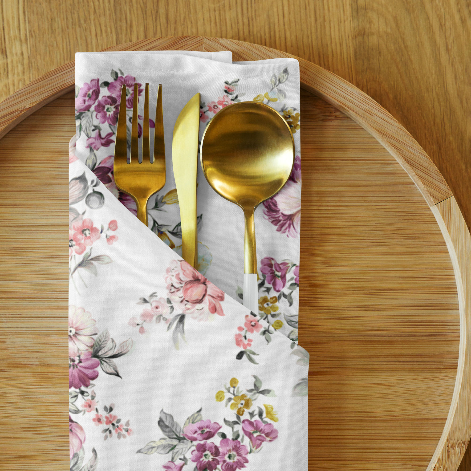 Fleur Zehara Cloth napkin set