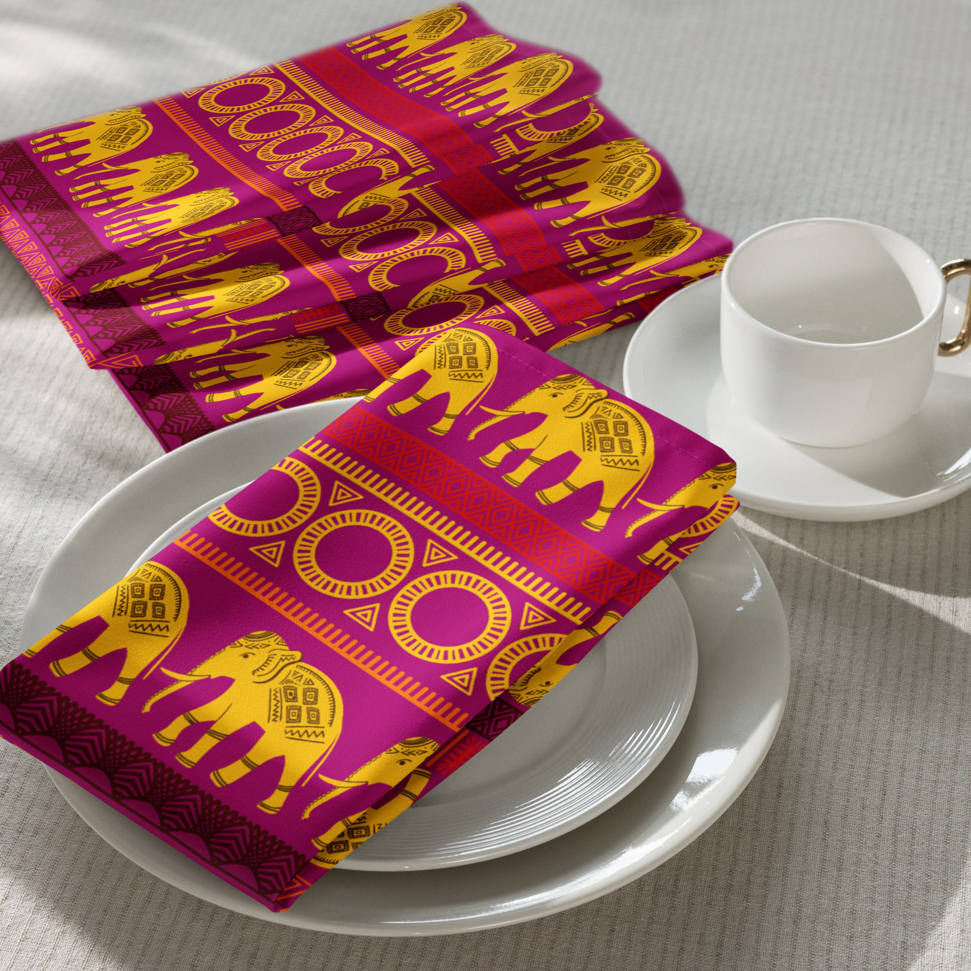 Elephant Parade Cloth napkin set