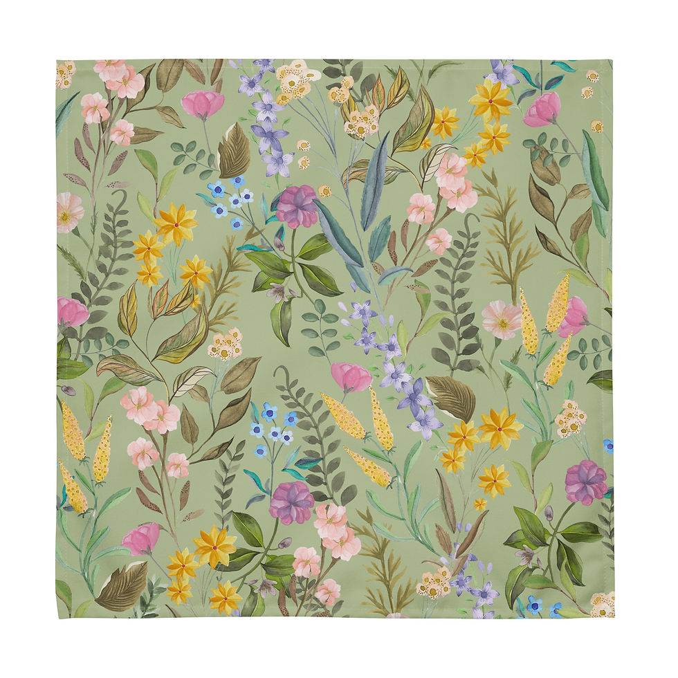 Thumbnail: Garden Cloth napkin set