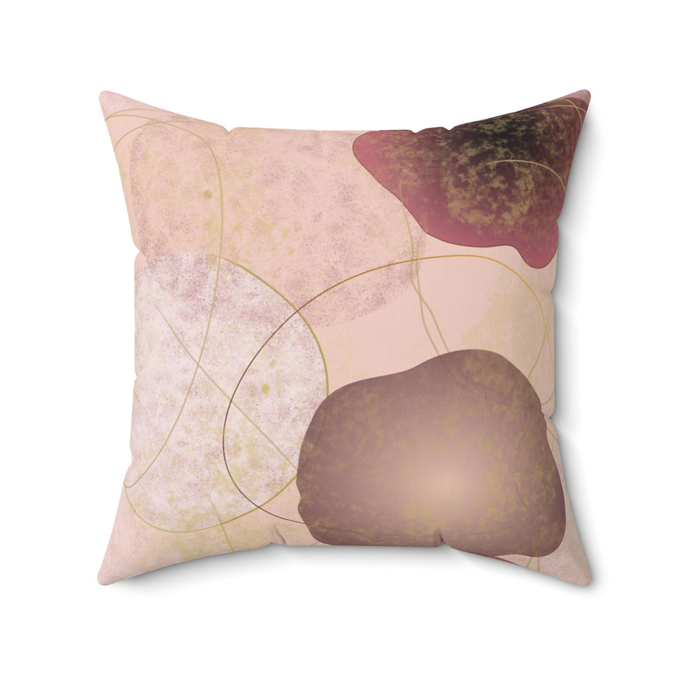 Thumbnail: Earth Spun Polyester Square Pillow