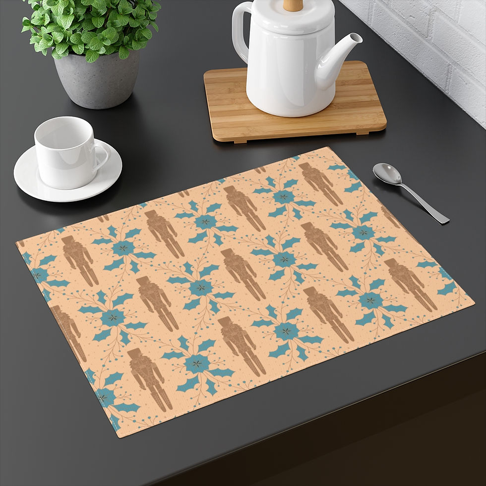 Thumbnail:  Nutcracker Gold Placemat, 1pc