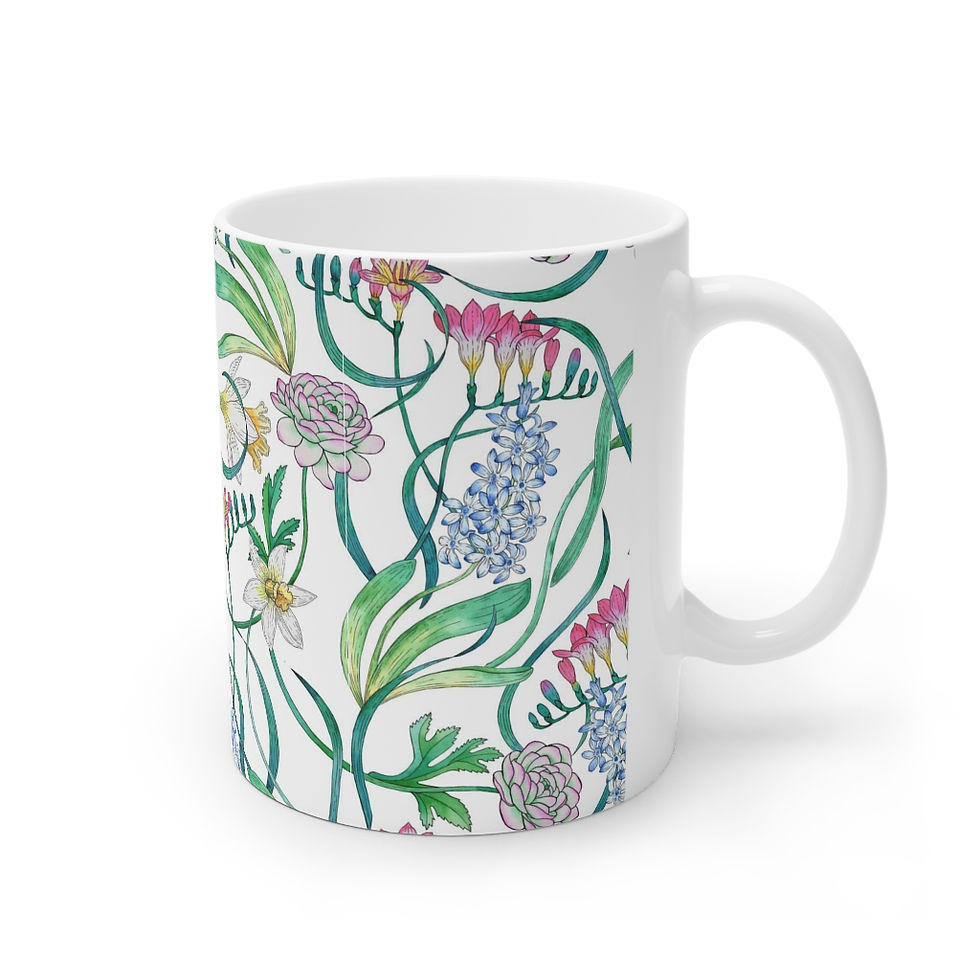 Thumbnail: Botanica Ceramic Mug, 11oz and 15oz