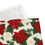 Thumbnail: White Roses and Poinsettia Cloth napkin set