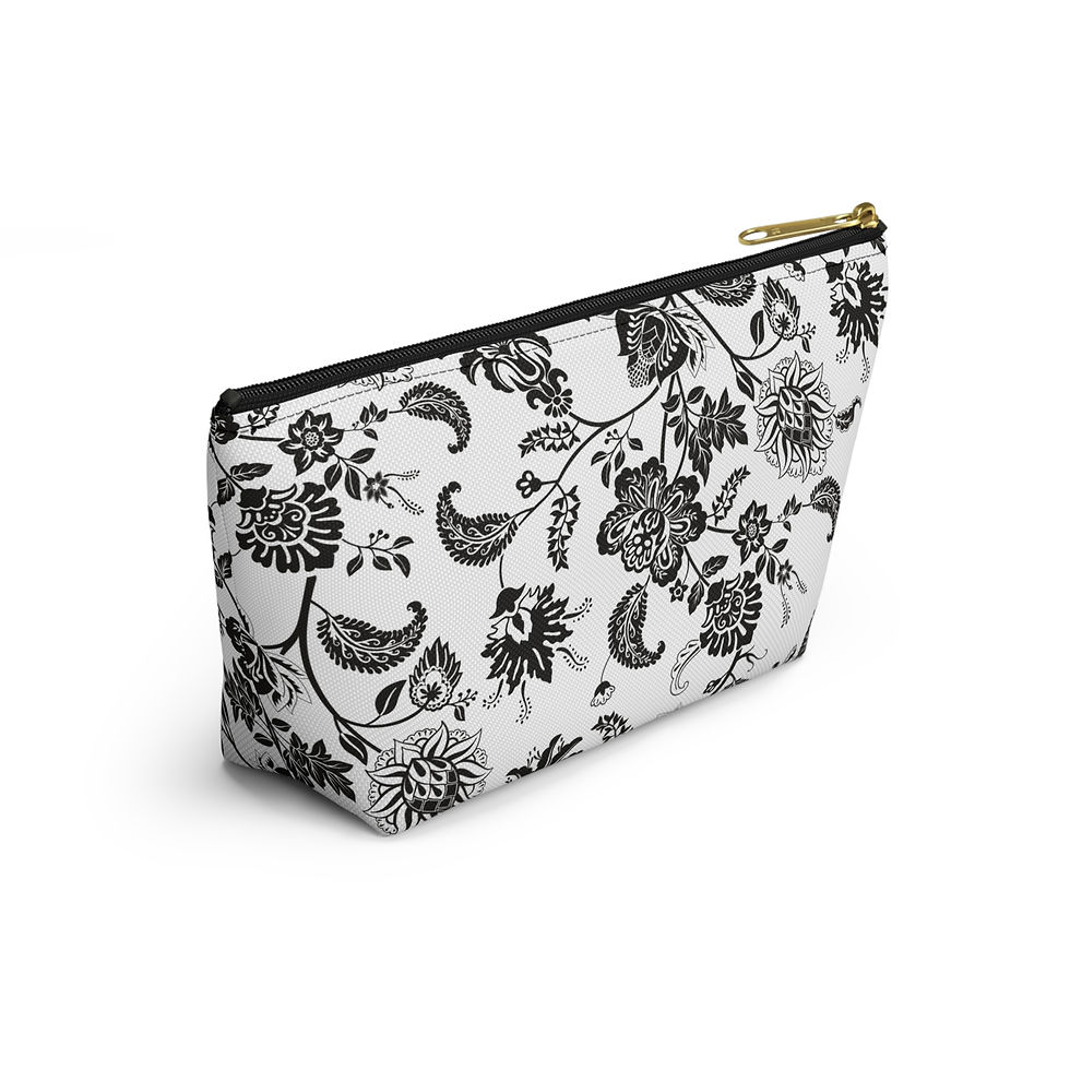 Thumbnail: Chinoiserie Beth Accessory Pouch w T-bottom