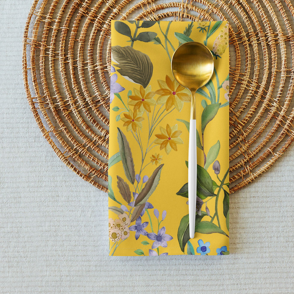Thumbnail: Garden Cloth napkin set