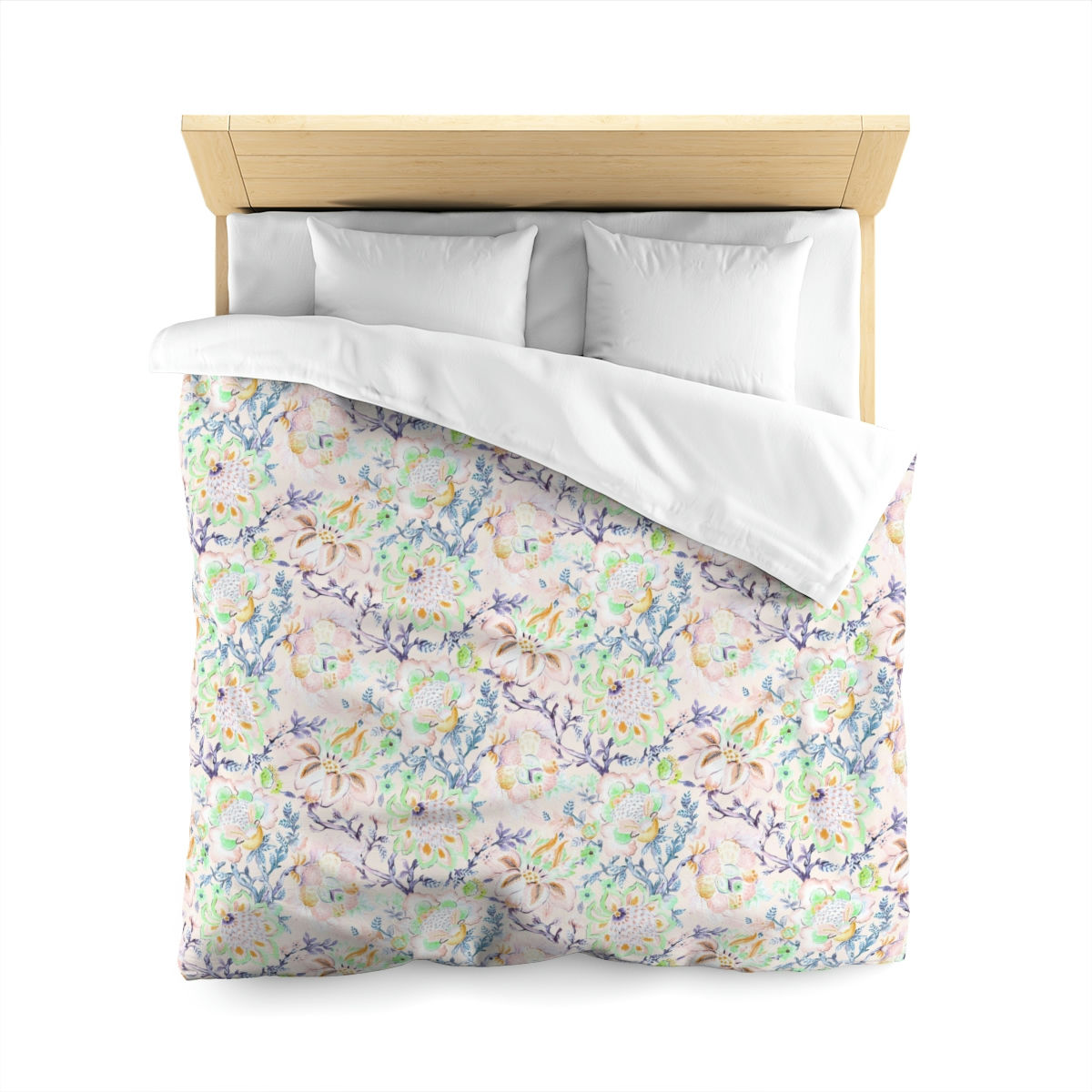 Cristina Dulcet (Pink) Microfiber Duvet Cover