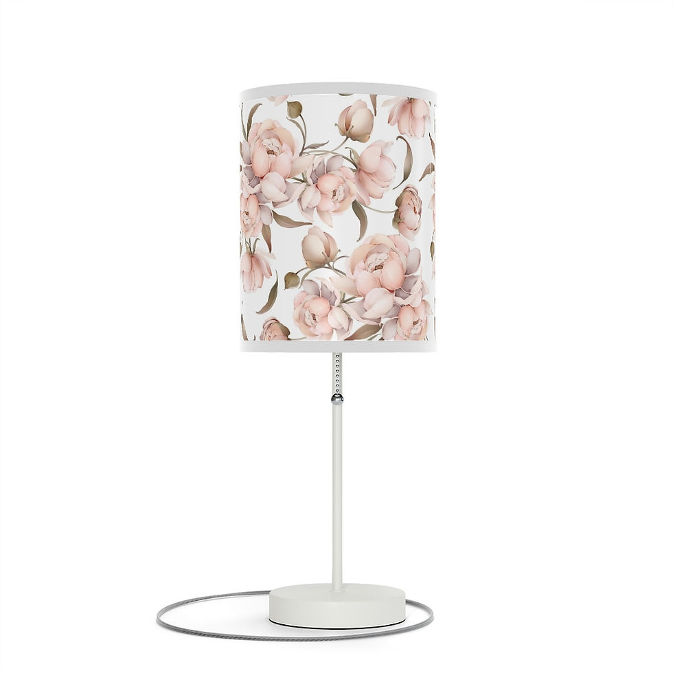 Thumbnail: Peony Bliss Lamp on a Stand, US|CA plug