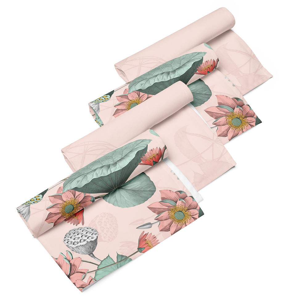 Thumbnail: Nelumbo Cloth napkin set