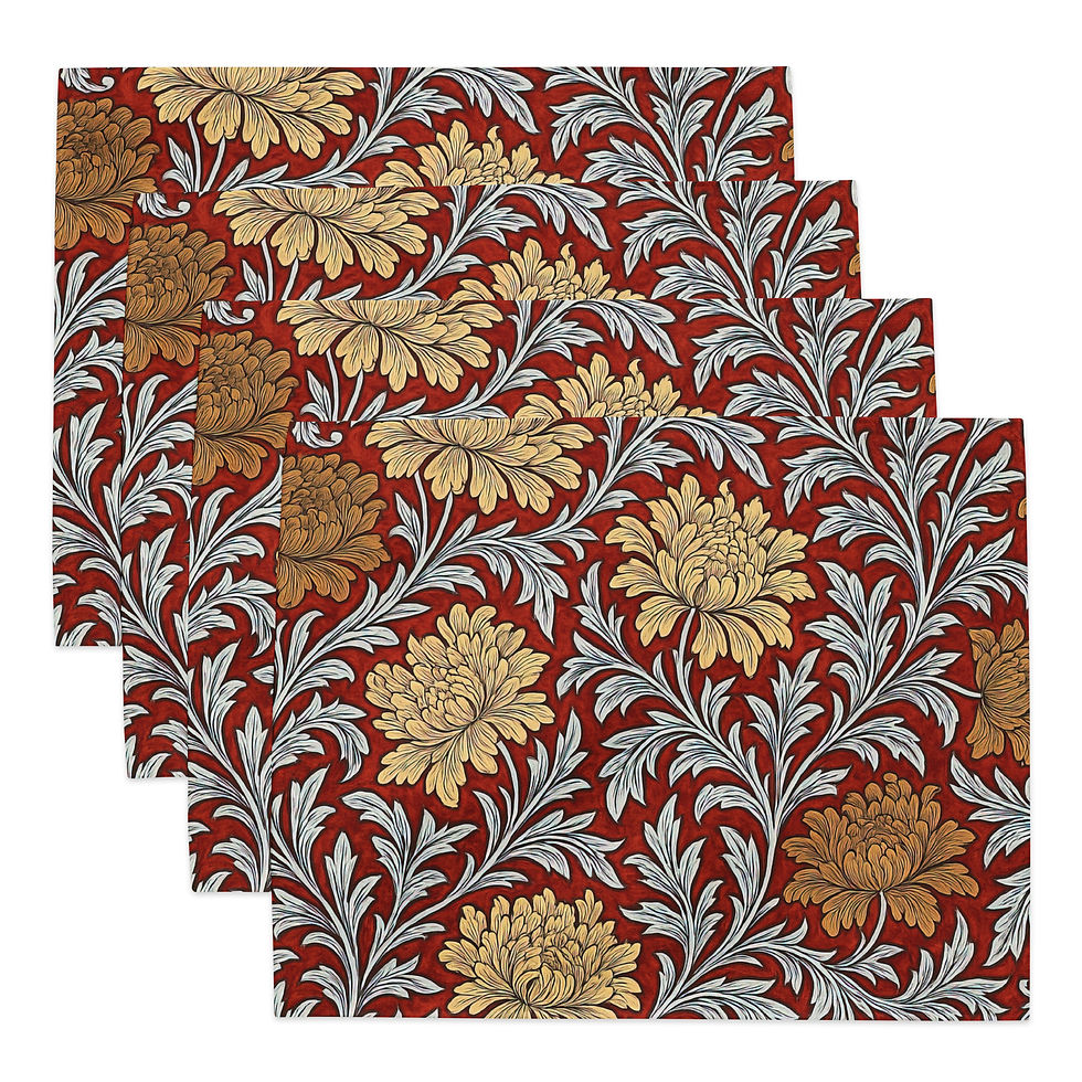 Thumbnail: Morris Plate Design Placemat Set