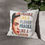 Thumbnail: "Not Fragile Like A Flower" Spun Polyester Square Pillowcase