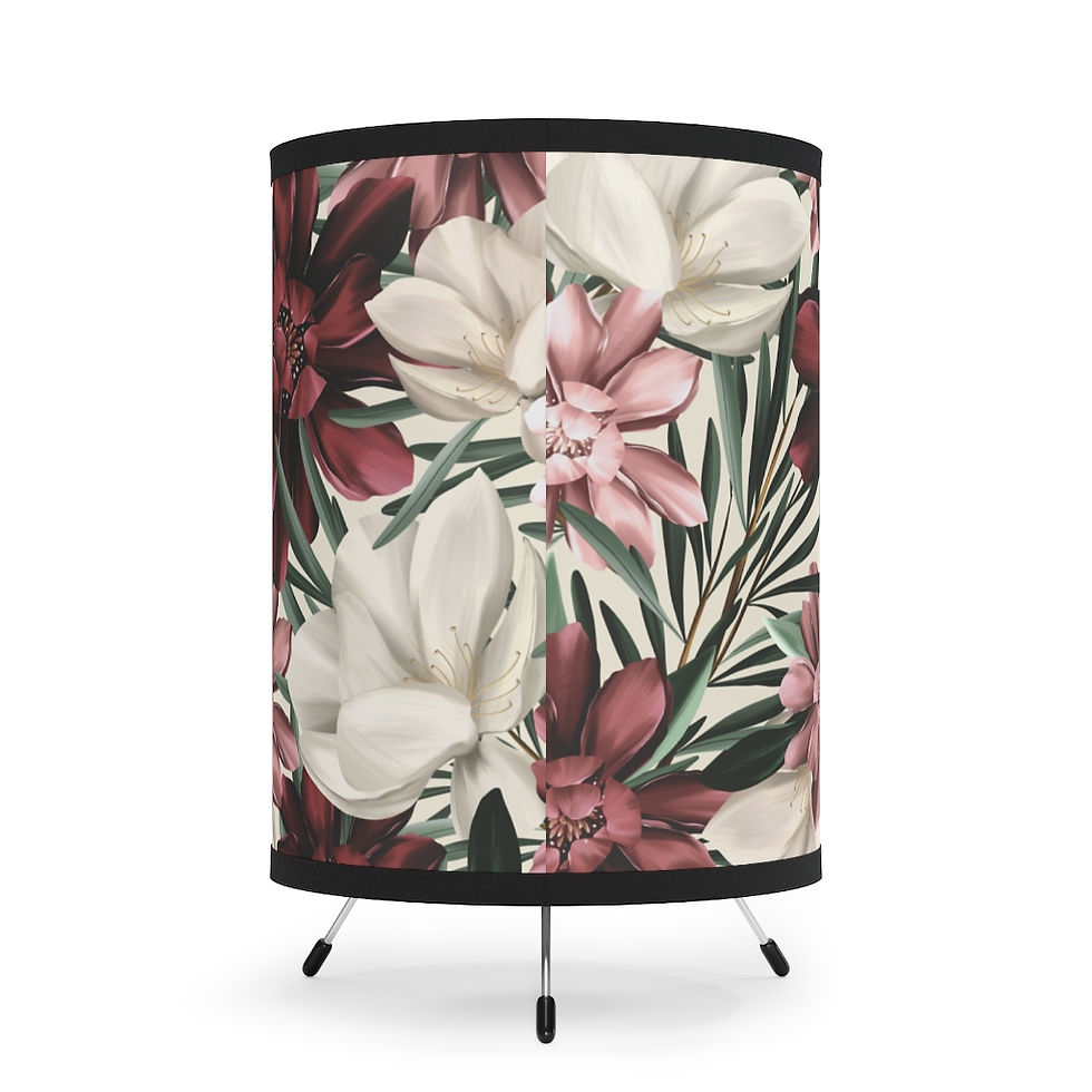 Thumbnail: Early Spring Red Tripod Lamp 