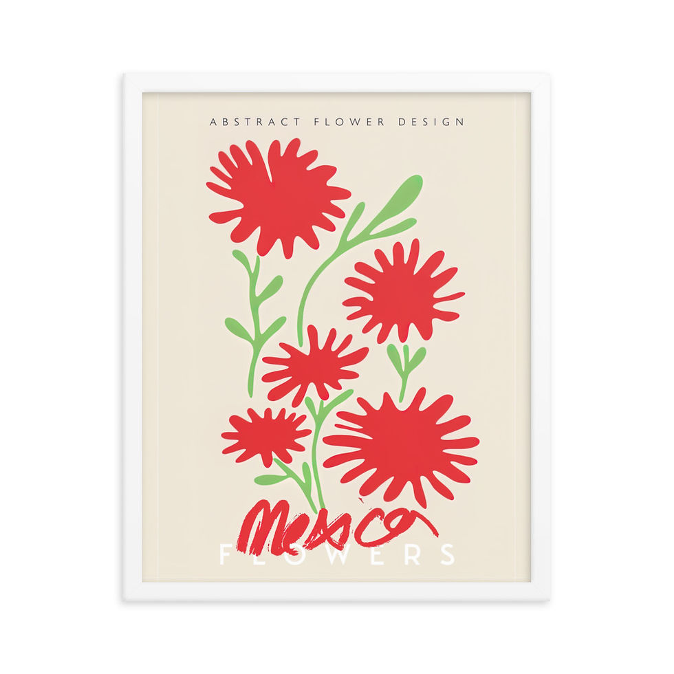 Thumbnail: Lima Print Framed Poster    