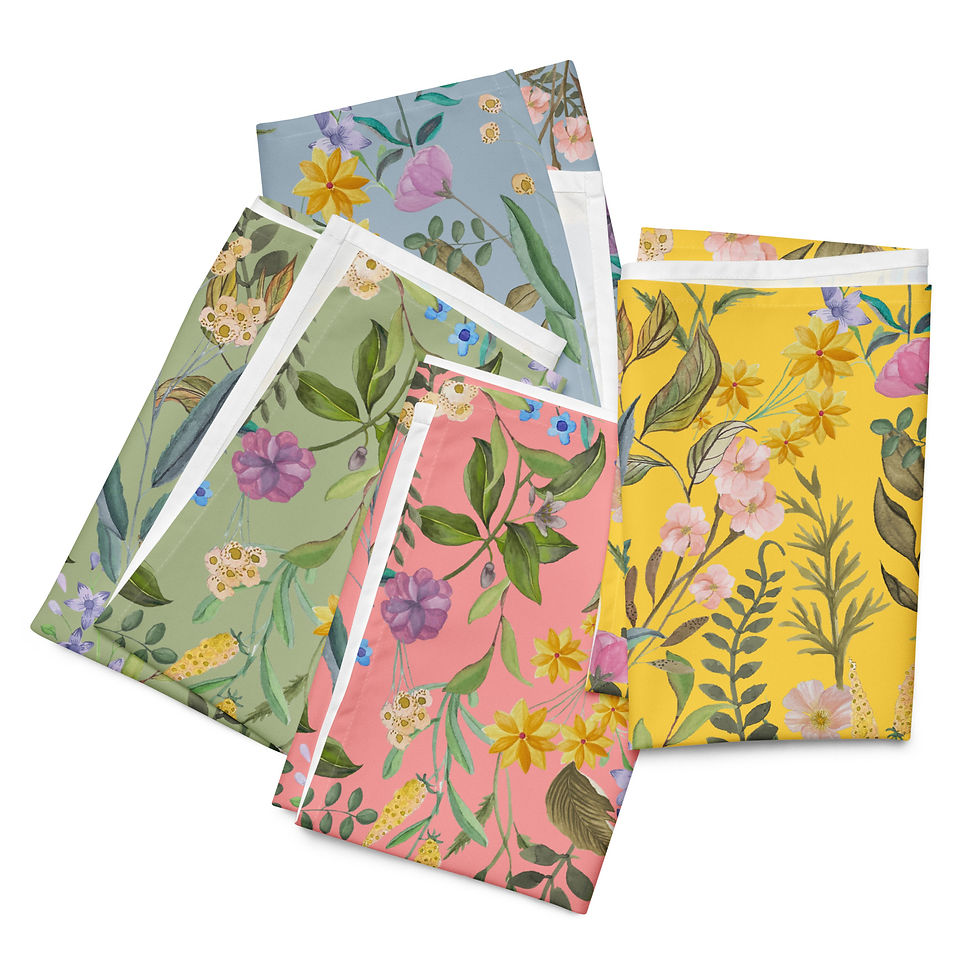 Thumbnail: Garden Cloth napkin set