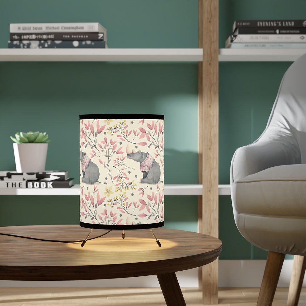 Thumbnail: Riley Rhino Tripod Lamp 