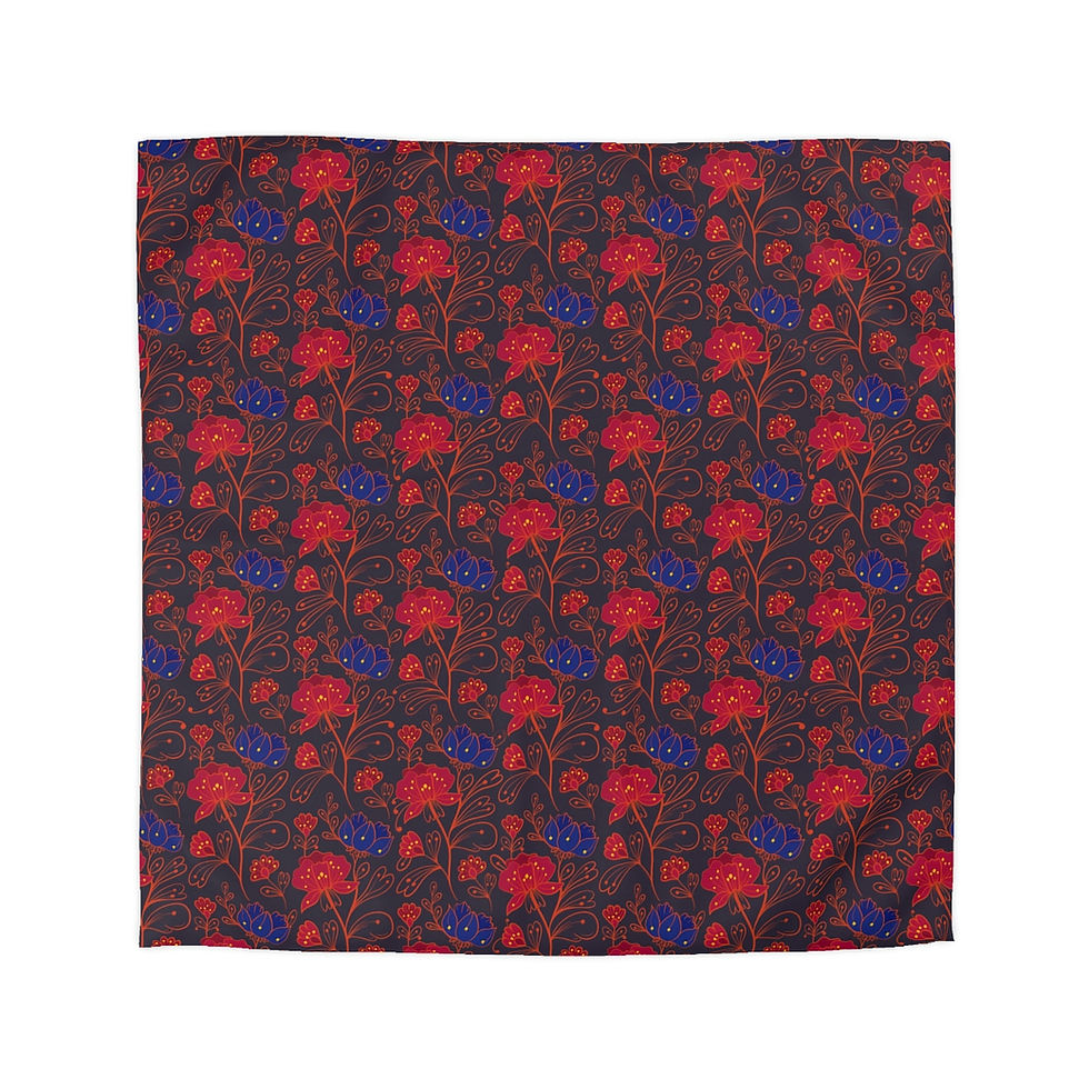 Thumbnail: Indian Eclectic Microfiber Duvet Cover