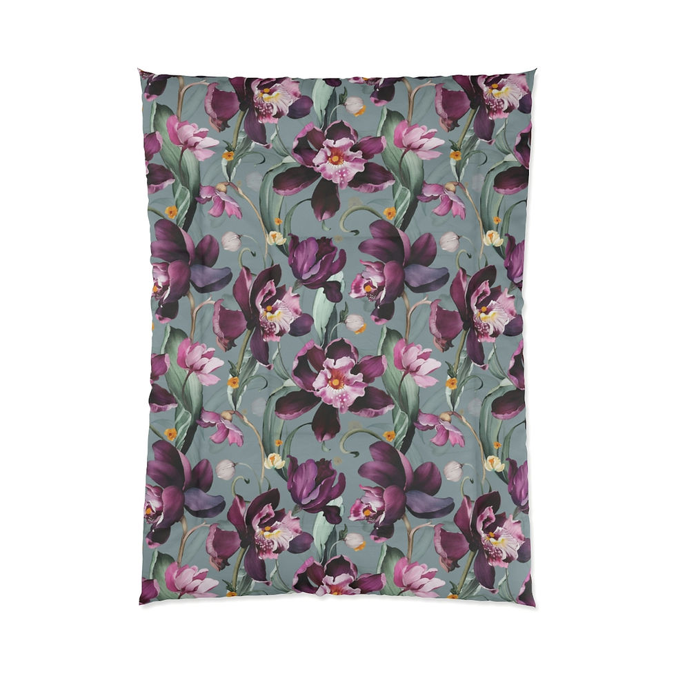 Thumbnail: Purple Iris Comforter