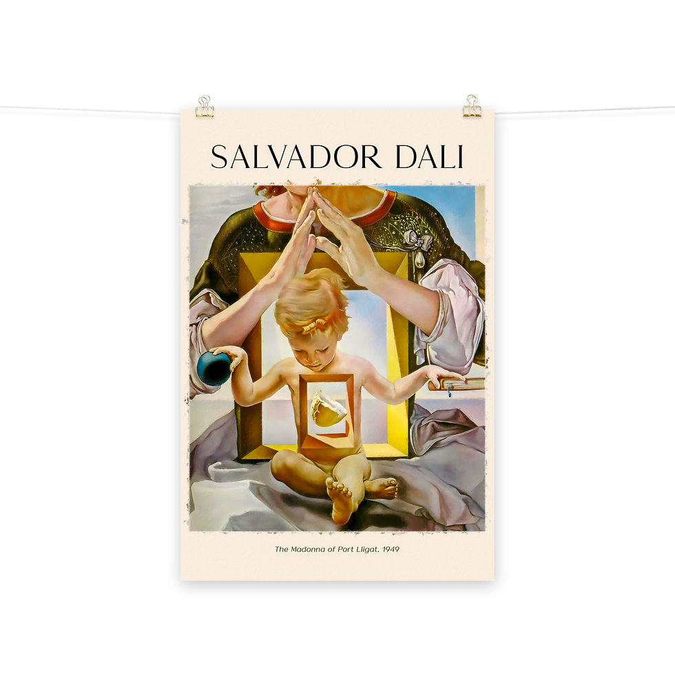 Thumbnail: Dali "The Madonna of Port Lligat, "1949