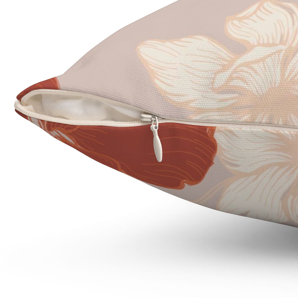 Thumbnail: LeiAloha Spun Polyester Square Pillow