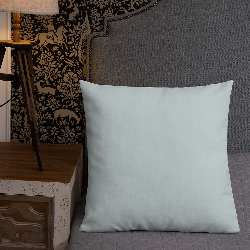 Thumbnail: Pastel and Gold Premium Pillow