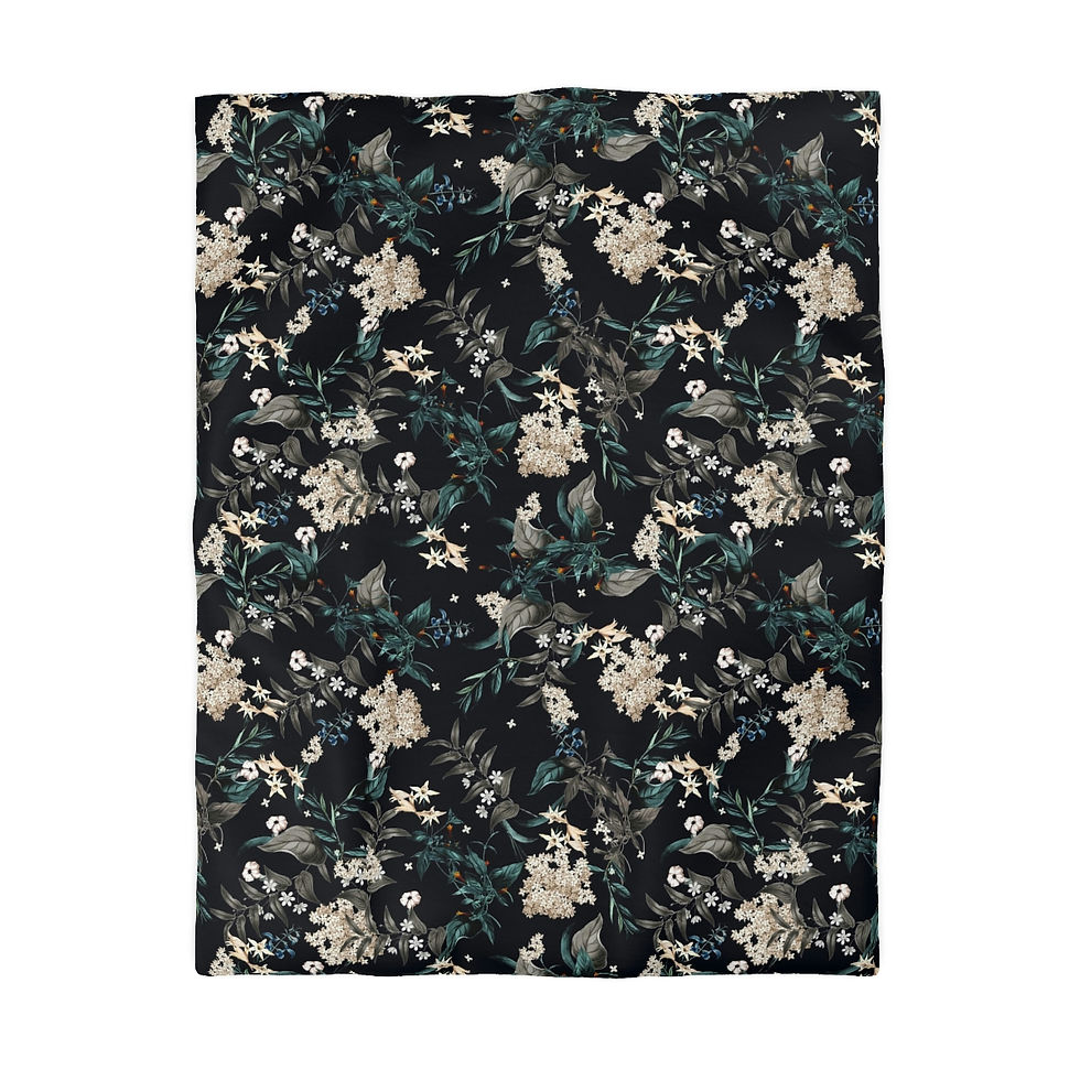 Thumbnail: Essence (Midnight) Microfiber Duvet Cover