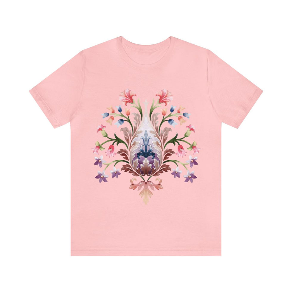 Thumbnail: Viana Filigree Jersey Short Sleeve Tee