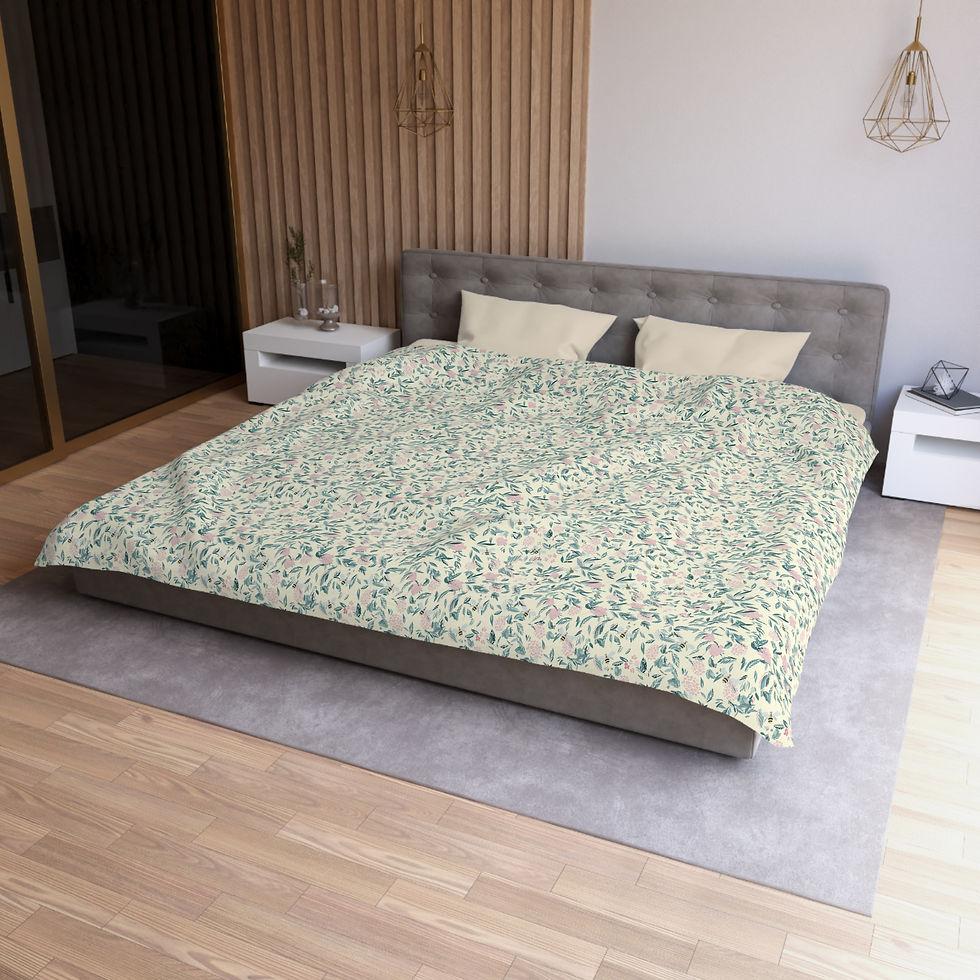 Thumbnail: Floral Duvet Cover