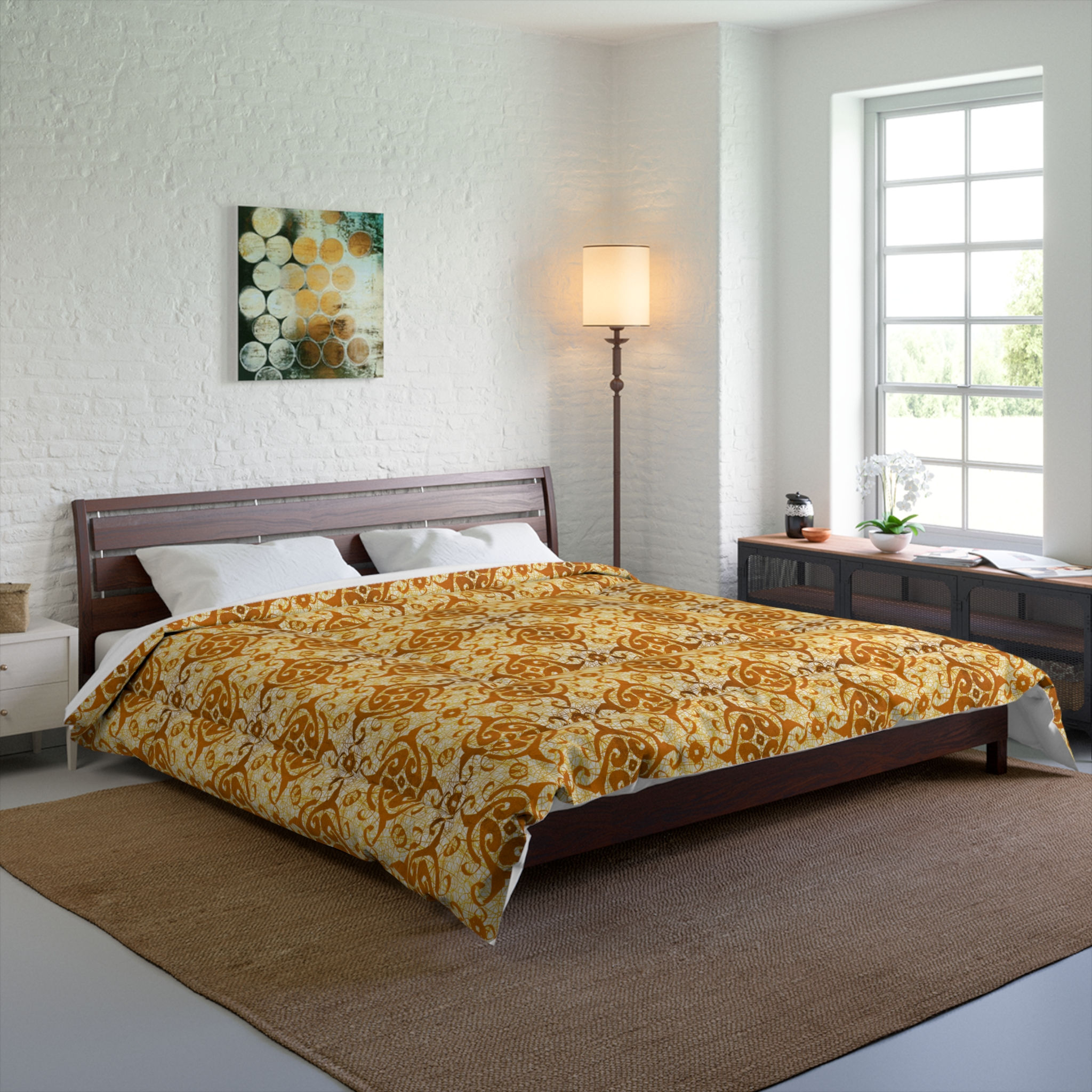 Diwali Block Print Comforter