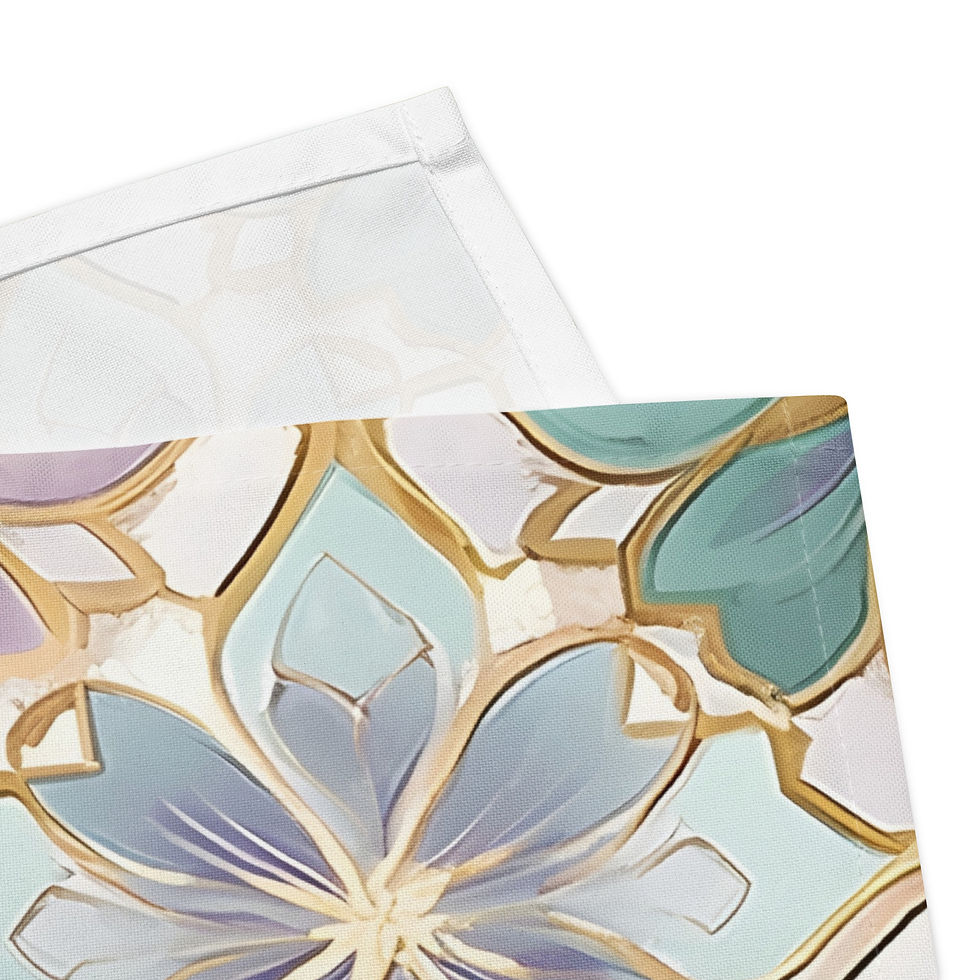 Thumbnail: Indian Pastels Cloth napkin set
