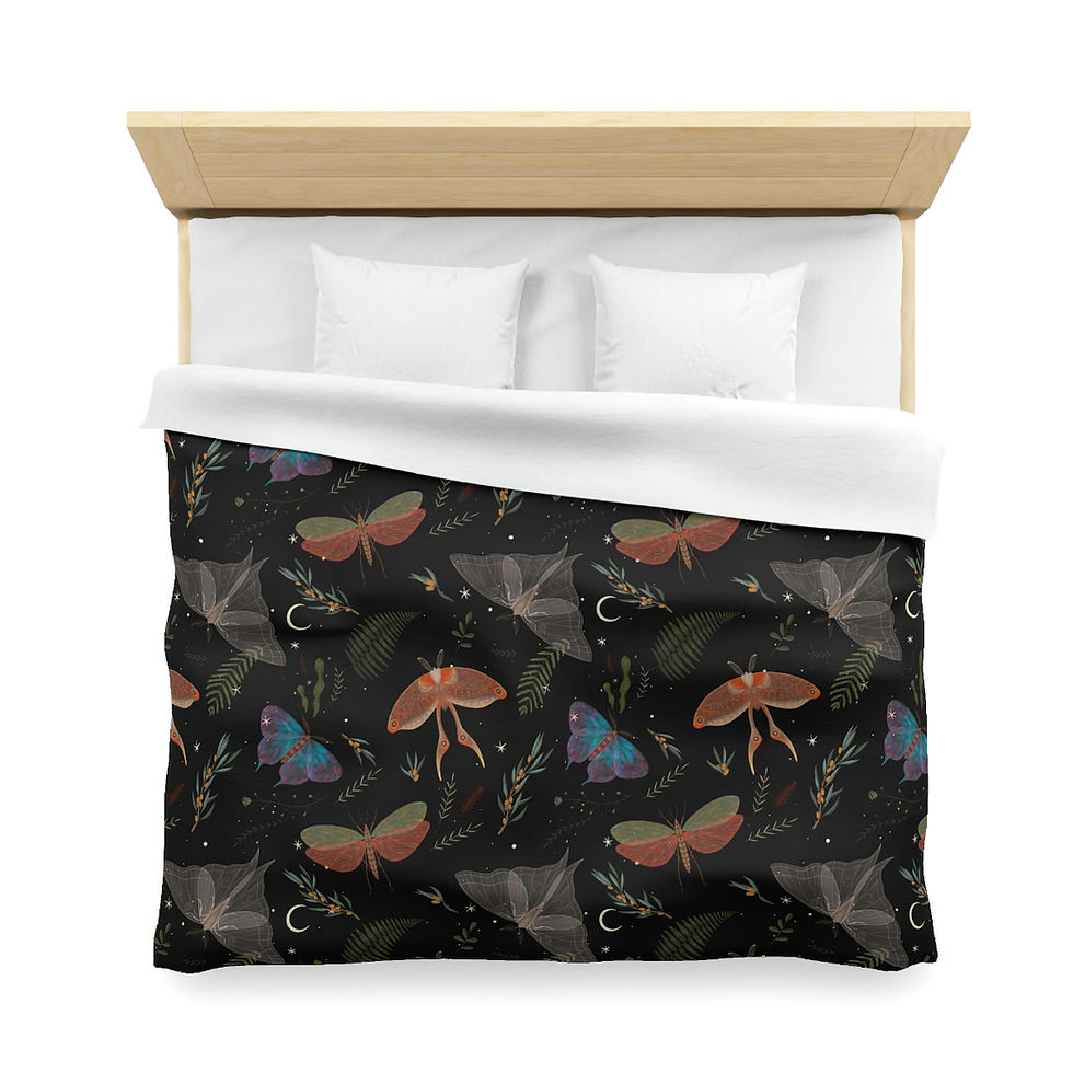 Thumbnail: Tales of Magic Microfiber Duvet Cover