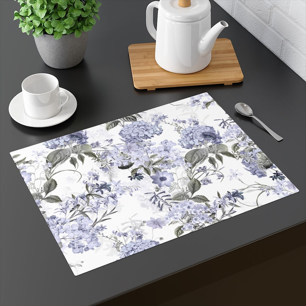Thumbnail: Lavender Hydrangea Placemat