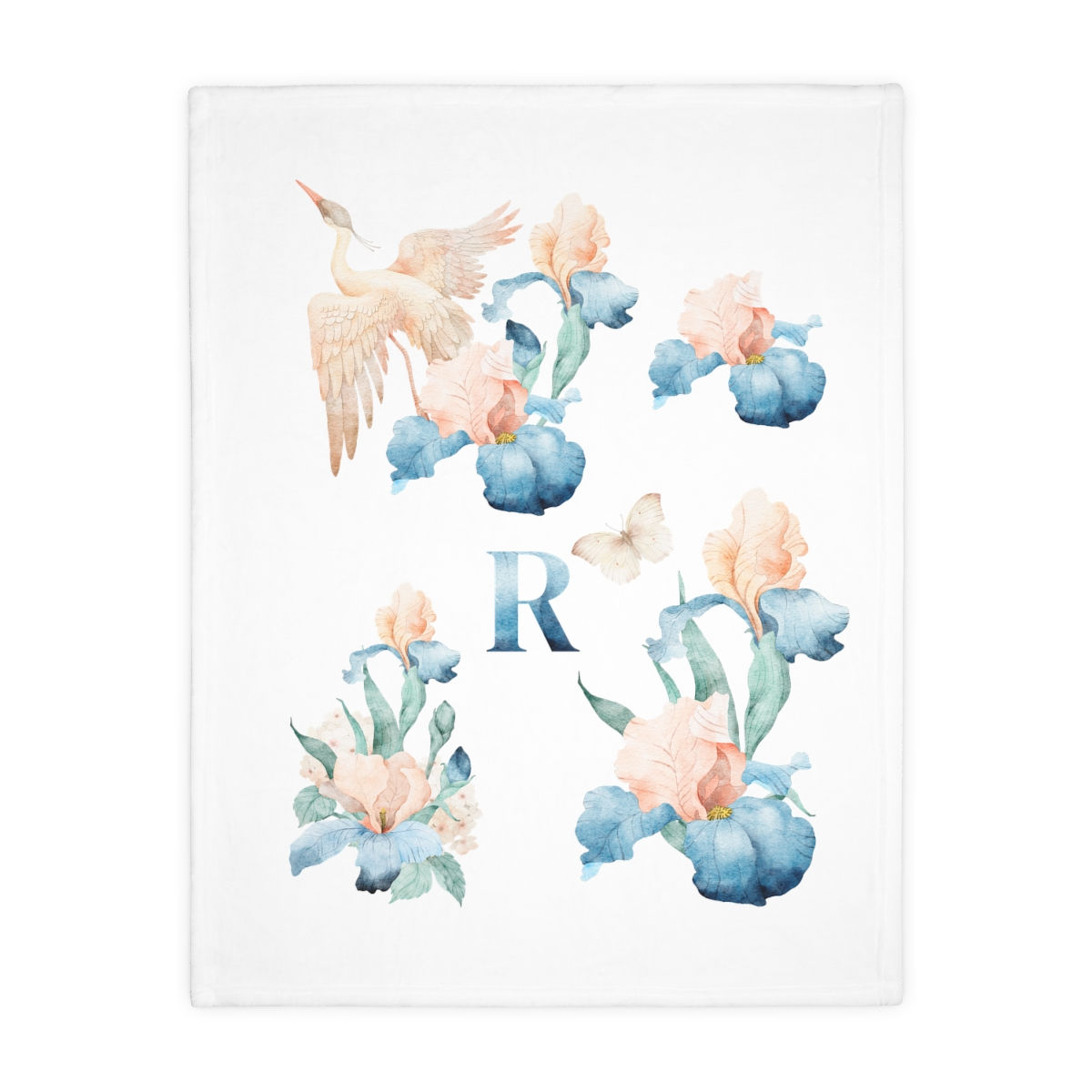 Velveteen Minky Blanket (Two-sided print)