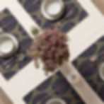 Thumbnail: Leaves (Drk Olive) Placemat Set