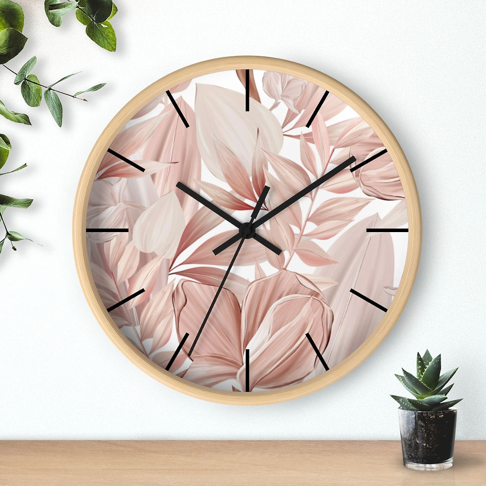 Thumbnail: Botanical Oasis Wall clock