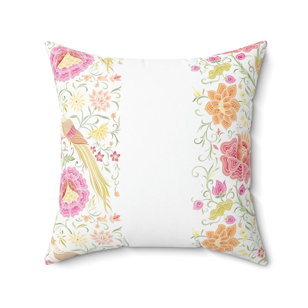 Thumbnail: East Garden Spun Polyester Square Pillow