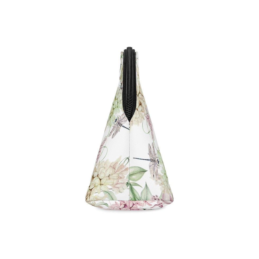 Thumbnail: Delicate Spring Floral  Beauty   Makeup Bag