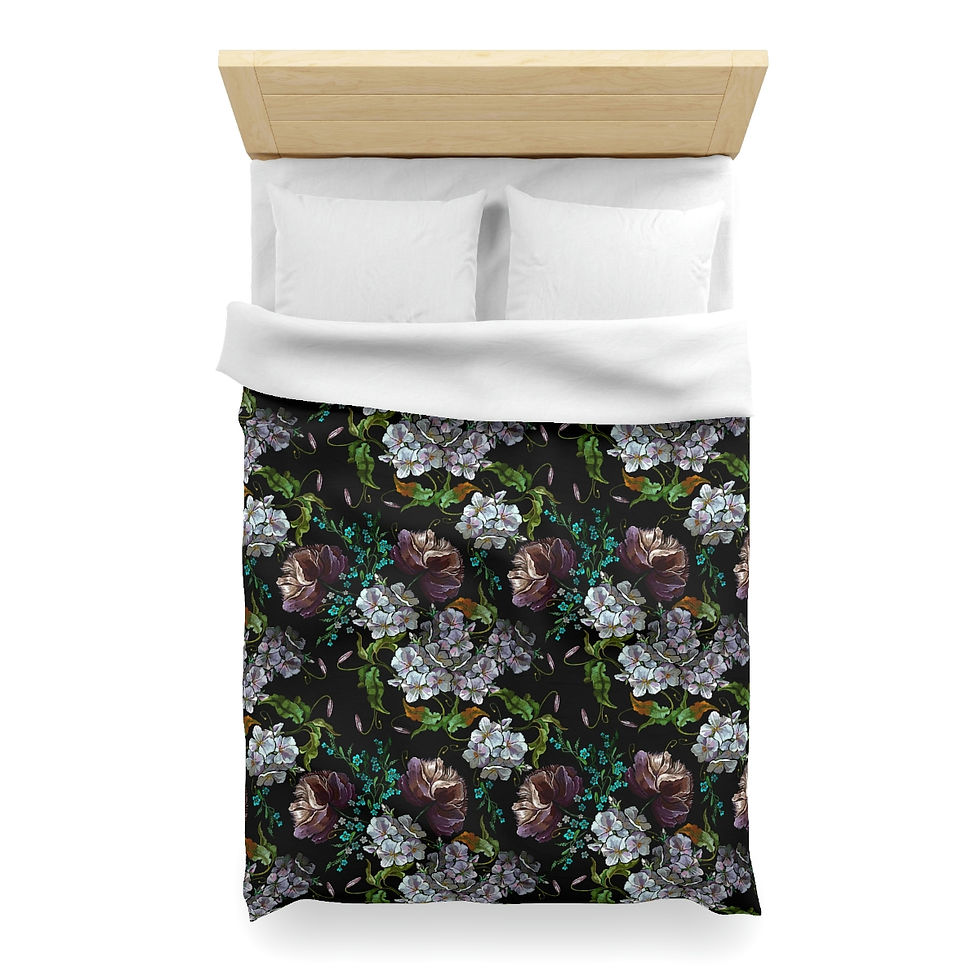 Thumbnail: A Beautiful Painting Microfiber Duvet Cover