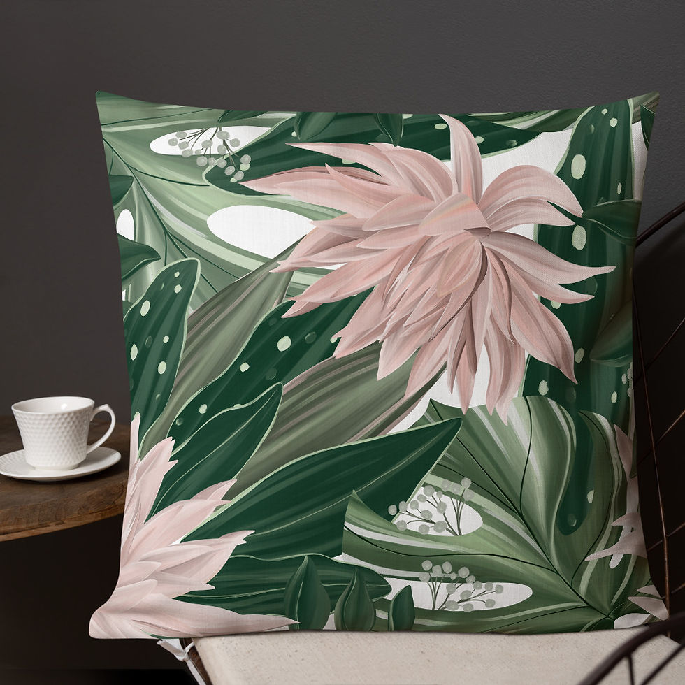 Thumbnail: Splendor in the Tropics Reversible Premium Pillow