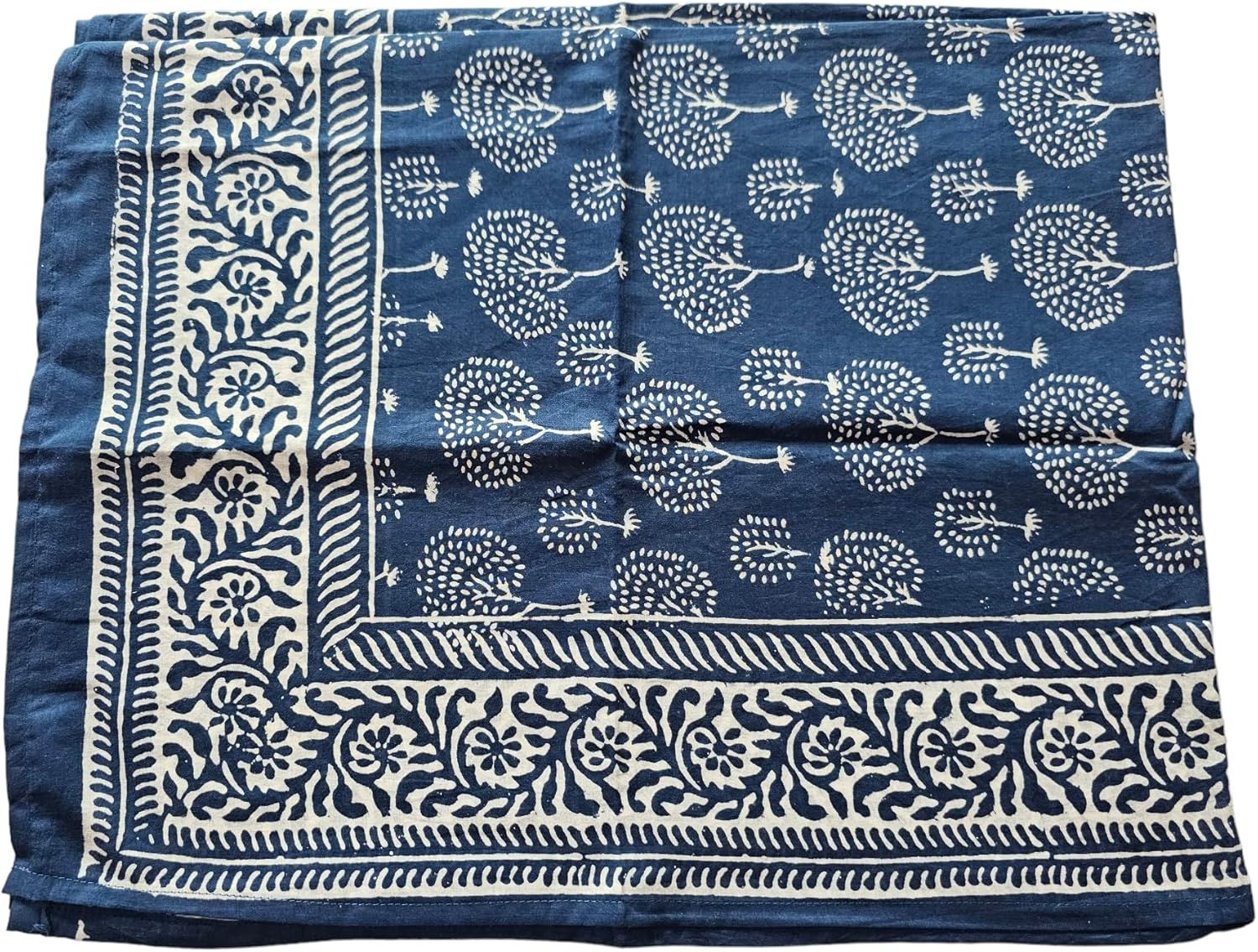 Hand Block Print Sarong,100% cotton sarong Women Bikini Cover Pareo Hand Dyed S
