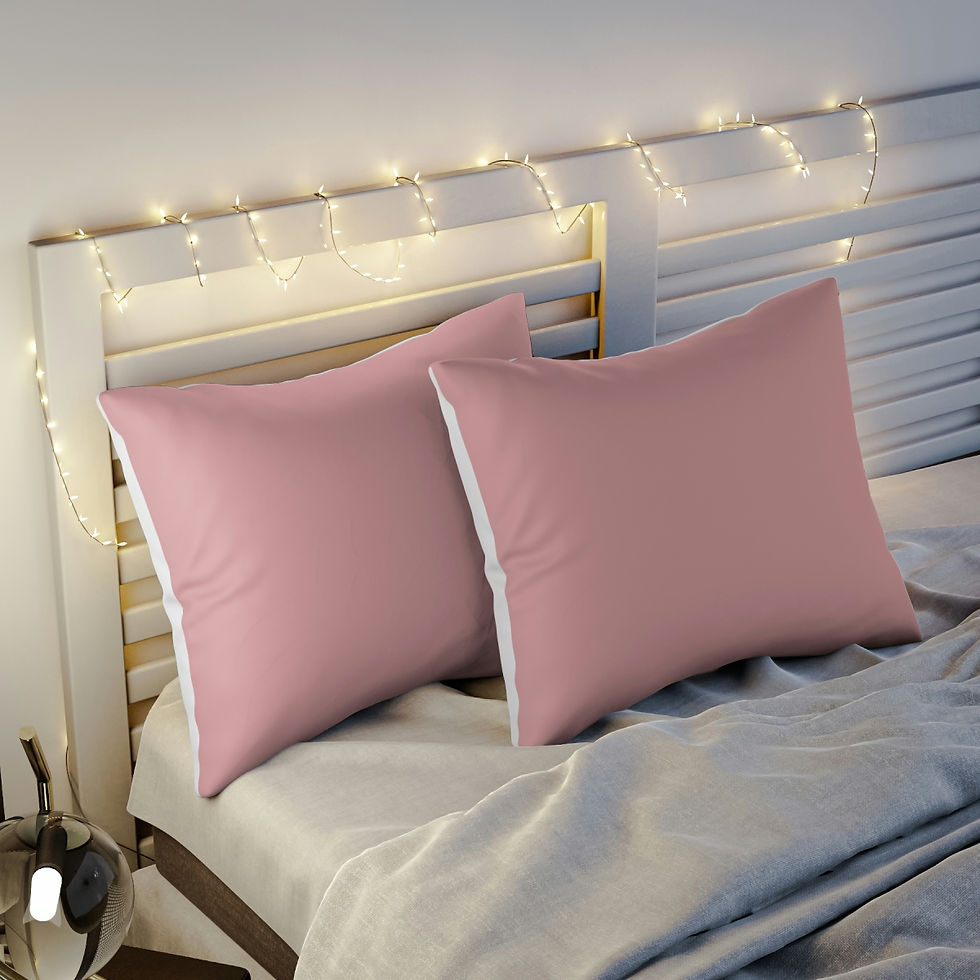 Thumbnail: Eustoma Pink Pillow Sham