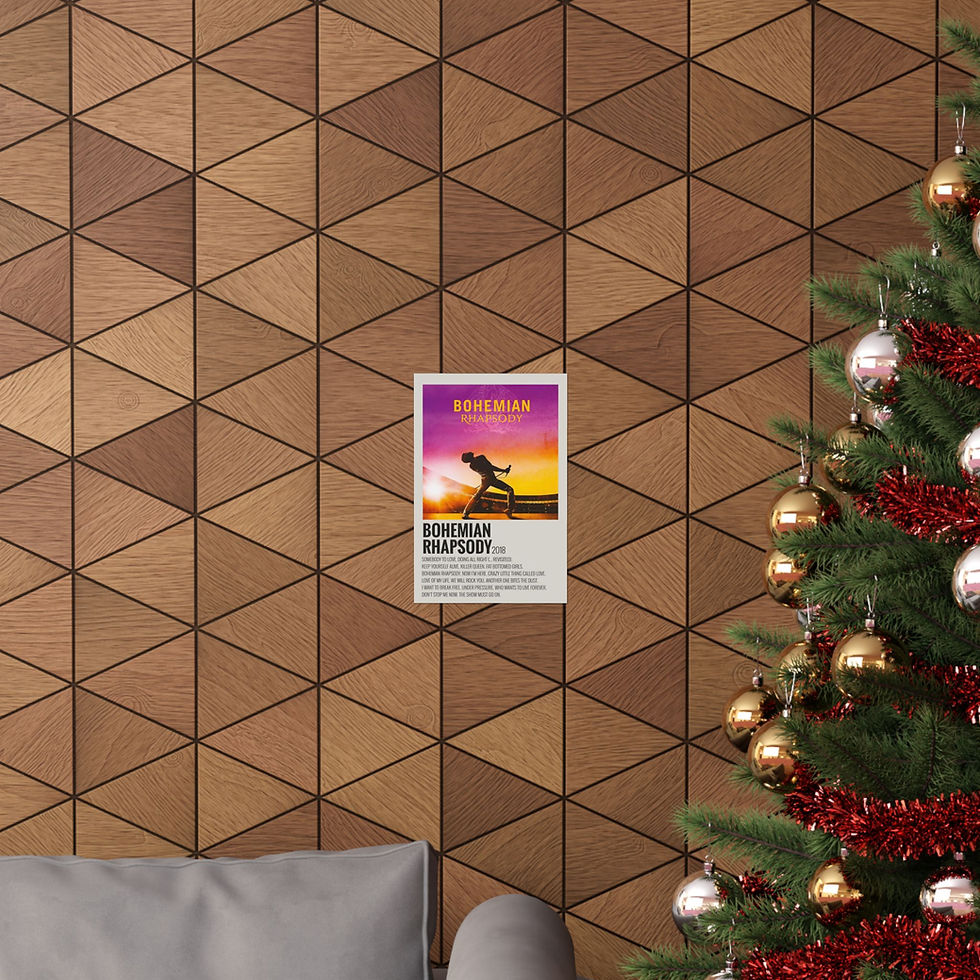 Thumbnail: Queen Bohemian Rhapsody 2018 Matte Vertical Posters