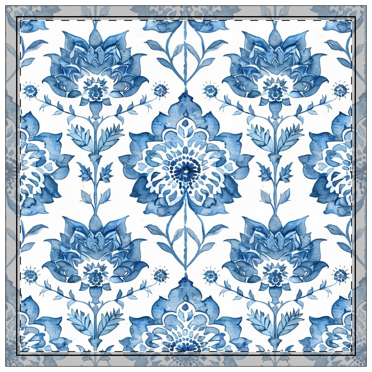 Royal Blue Napkins, 4-set