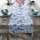 Thumbnail: Blue Peonies Table Runner (Cotton, Poly)