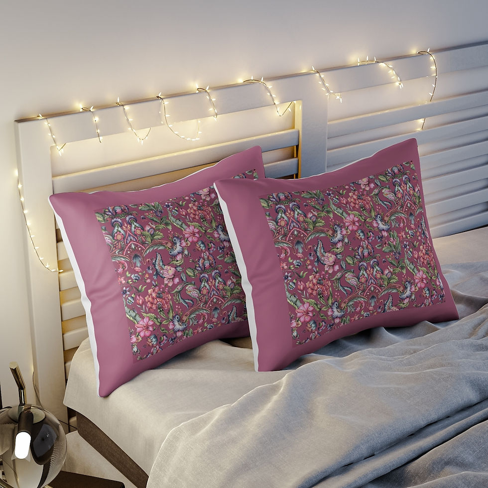 Thumbnail: Casia (Cranberry) Pillow Case Sham