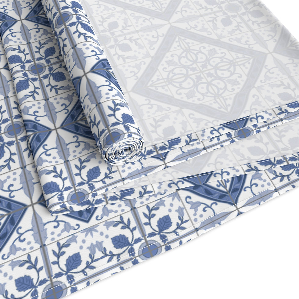 Thumbnail: Delft Table Runner – Elegant Dining Decor for Every Occasion