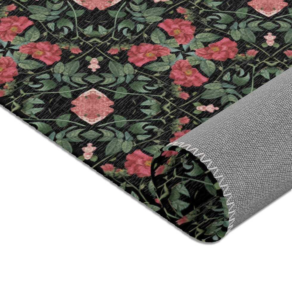 Thumbnail: Vintage Arabesque Floral Area Rug
