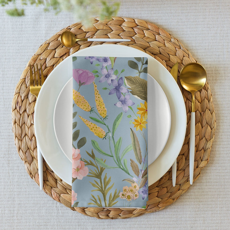Thumbnail: Garden Cloth napkin set