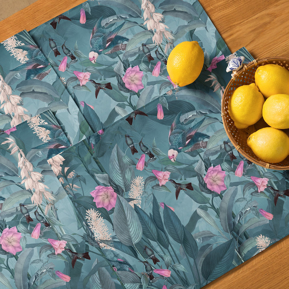 Thumbnail: Mint Wild Dreams Placemat Set